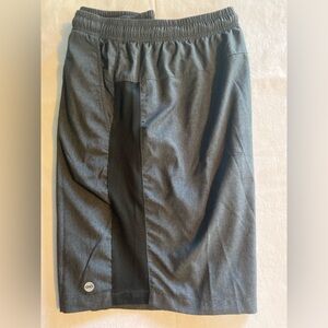 dip Charcoal and Black Athletic Shorts